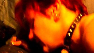 Redhead German MILF tries anal for the first time in stockin