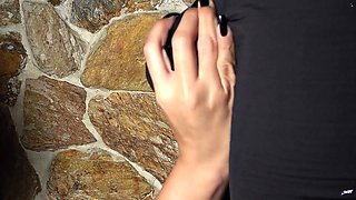 Lesbian Cumshot on Long Nails
