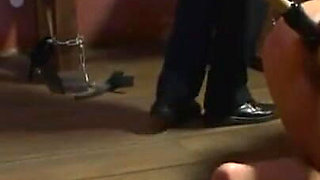 Humiliating foursome chaining