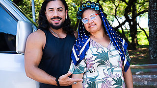 BBW Mature Rough Ass Fucked in My Van