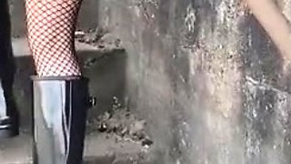 Small titted babe gives awesome blowjob