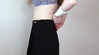 Striptease to Fully Nude