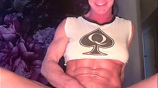 Muscle Slut Masturbation