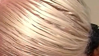 Blonde thick mature fucked in the ass by a big cock