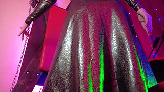 Dominatrix Eva Latex Femdom BDSM Mistress Fetish Dress High Heels Big Ass MILF Hot Rubber