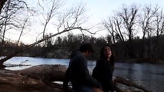 Outdoor Sex with my 18yo Amateur Girlfriend