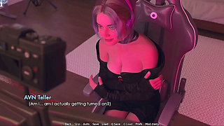 Reclaiming the Lost - Streamer Teases Her Chat with Her Massive Tits