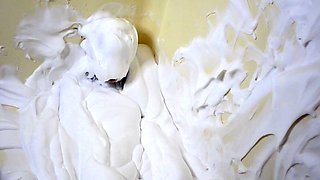 Curly Blonde Teen Records Solo Dildo Masturbation More at