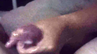 Quicky Oily Jerk with Cum - POV Handjob