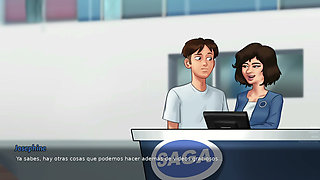 Perverted secretary of the summertime saga