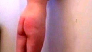 hard Flogging of ass and tits  (21 yo stepdaughter)