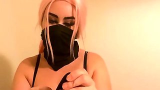 Masked ASMR Dominatrix Femdom Video