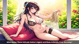What Makes These Intricate Anime Lingerie and Nude Artworks Truly Stunning