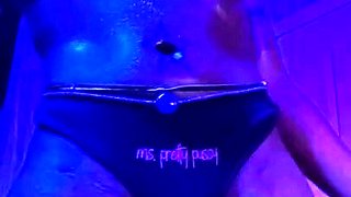 Amateur blondie solo anal masturbation