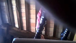 Bound German Amateur Laura On Heels Gets Rough Fucked