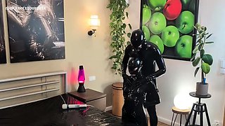 notyourgirl ltx Sealed in Latex Chain Bondage Domination