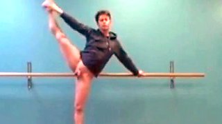 Muscular Hunks Practice Ballet in the Nude