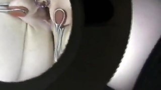 Skinny Girl Gets Pussy Pinched While Shes Tied Down - Rick Savage