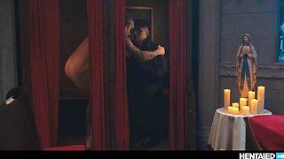 Julio Pisco Barebacks Mika Ayden in Deep Freeze Anal