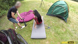 Blonde Intense Desire with Luci Reign in Tent Heat