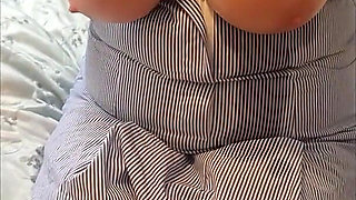 Naughty Nurse Julie - Oiled Tits & Bare Pussy Tease - 002-v-v-4-nurse-boobs