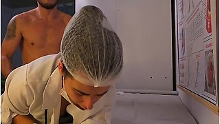 Patient Gets Erection When He Feels The Nurses Hands