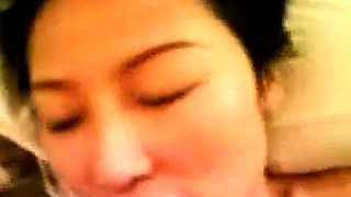 Lebanese-Chinese Chick Bangs a Black Guy