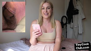 SPH amateur sex solo big-titted babe talking dirty while showing