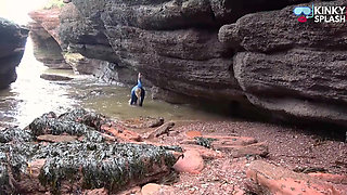 Salty Wetsuit Toe Sucking Slut
