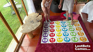 Get ready for playful Strip Twister seduction