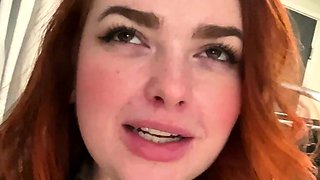 Amateur striptease and Solo masturbation