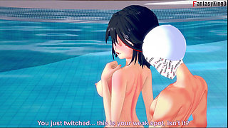 Ryuko Matoi Sex on the Pool