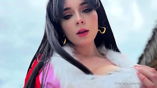 Tranced amateur hypnotized teen fingers and toys her pussy