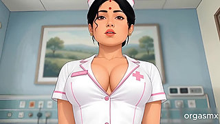 Desi Hot Doctor Bhabi Gives Special Treatment - Indian MILF Doctor Fantasy