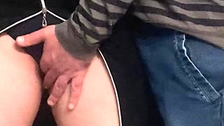 Dirty Hobby in Crowded Subway - Pussy Fingering