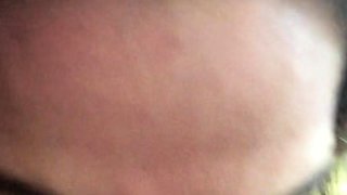 Brunette Slut Gives Blowjob To Big Cock Outdoors