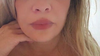 MILF Lingerie Tease with Butt Plug and Anal Masturbation