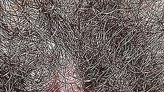 Hot Stepmom Plays with Her Dirty and Hairy Close-up