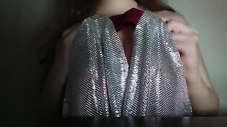 Naughty tits tease never ends