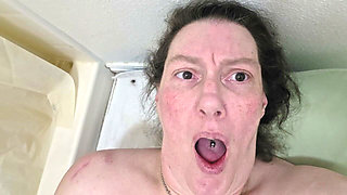 Cripplefreak4u Upclose of Fucking Machine on Ass and Pussy