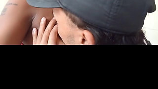 Smoking one and taking it in the ass