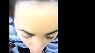 Sperma im Gesicht einer Schweizer Amateurin