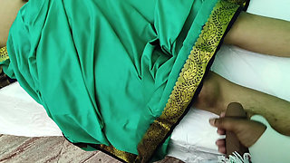 Indian Stepmom Shared Single Bed and Made Stepson Happy Full Hindi Audio