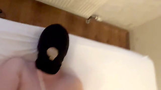 BDSM Fuck Session: Tied up with Cable Ties and Tape & Fucked Hard - Teen Slut