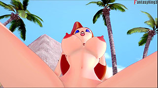 Being Fucked by Jessica Rabbit Hot MILF