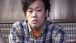 Old Man Fucks Young Skinny Asian Teen Mai and Cums All Over Her