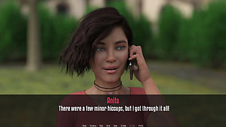 Anitas Internship - Gameplay - Roleplay - Exposing Tits in Bus and Interview