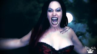 Cruel Banshee Will Eat You and Bring You Back Again and Again After You Cum in Her Mouth