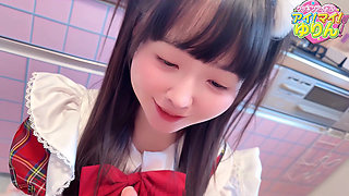 Enjoy Whip Fellatio from the Cooking Idol  Learn the perverted baby-making recipe