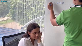 Student Pounds Teacher MaRaSexx in Classroom